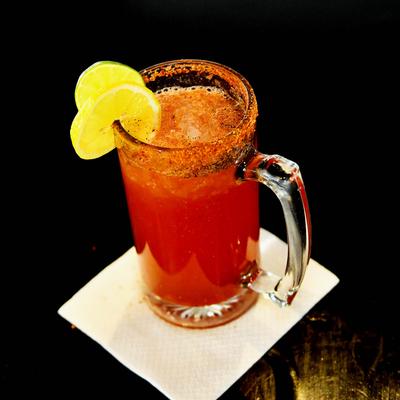 Michelada cocktail.