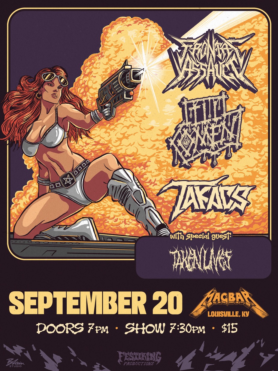 Frontal Assault + Ill Omen + Takacs + Taken Lives event photo