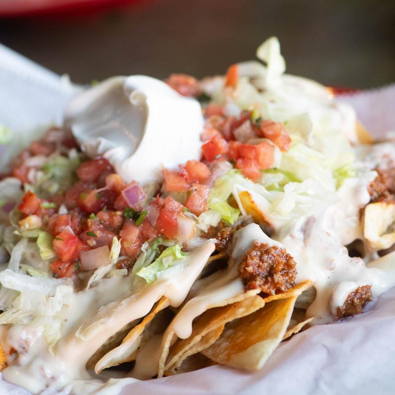 menu item 14 of 15, Ground Sirloin Nachos