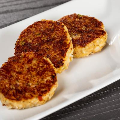 Crab Cakes.