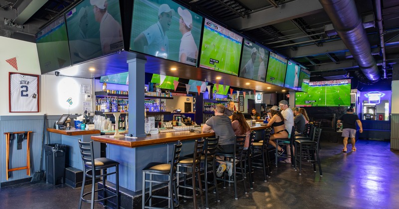 Interior, bar