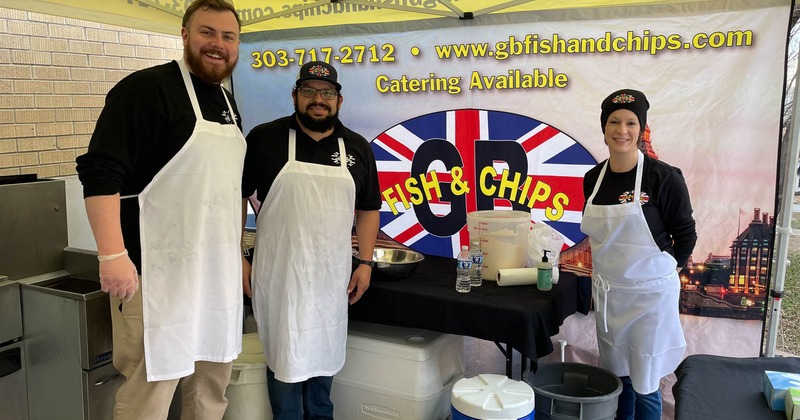 GB Fish and Chips staff