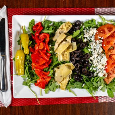 Pollo Italian salad.