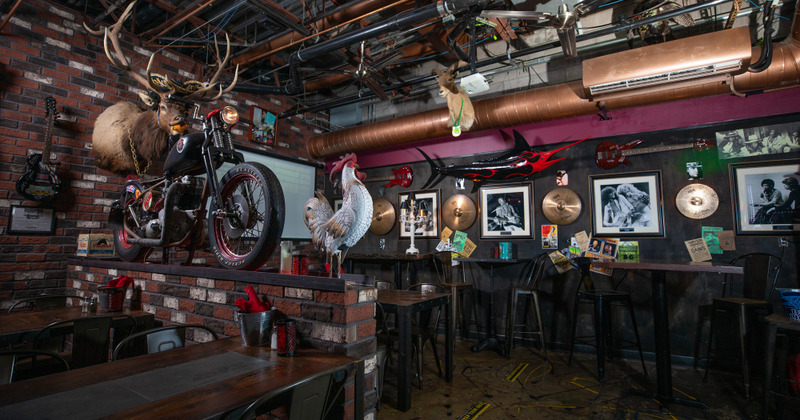 Interior, main dining area