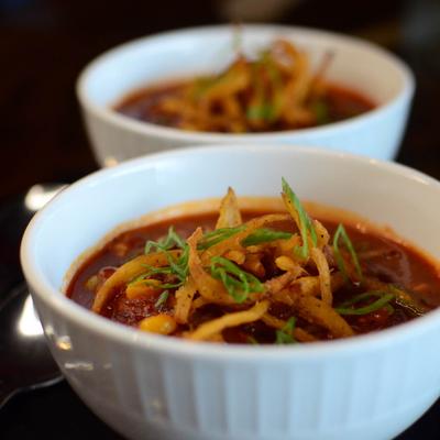 Brunswick Stew bowls.