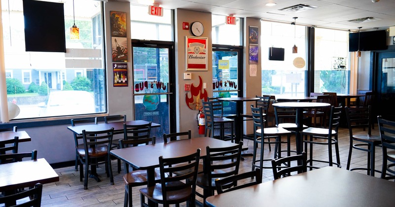 Interior, dining area