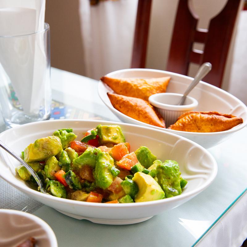 menu item 2 of 18, Tomato Avocado Salad (VG)