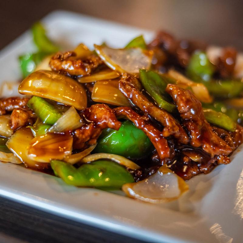 menu item 11 of 11, Green Pepper Steak