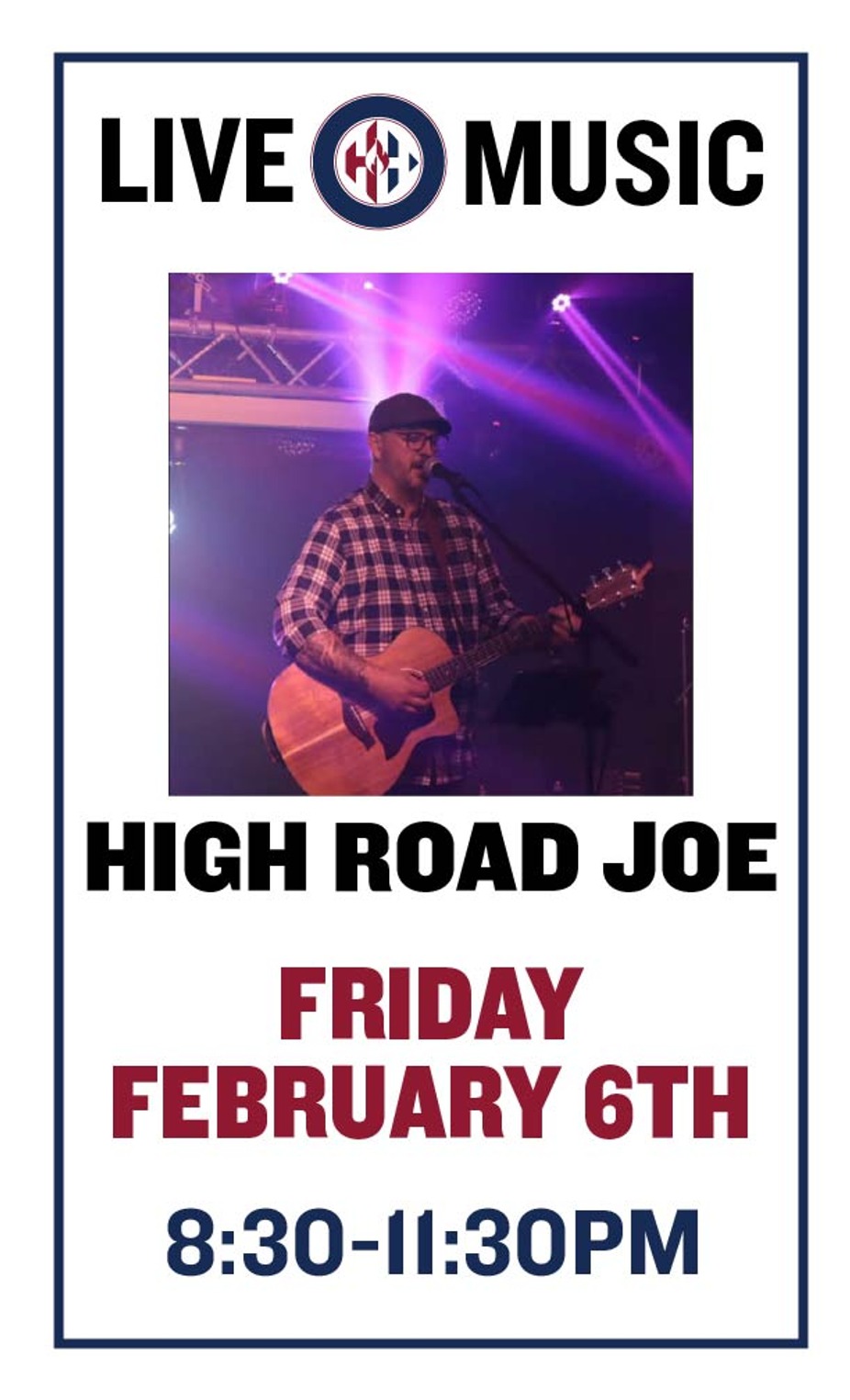 LIVE MUSIC - High Road Joe event photo