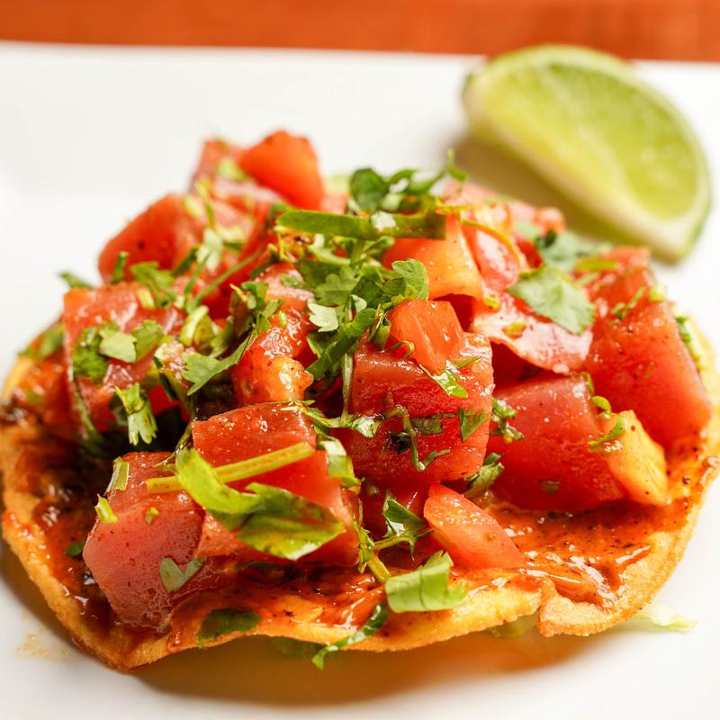 Tuna Tostada photo