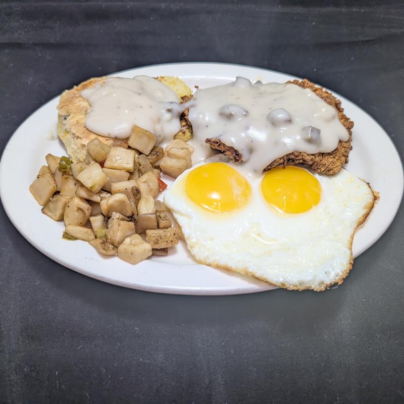 Chicken Fried Chicken Breakfast photo