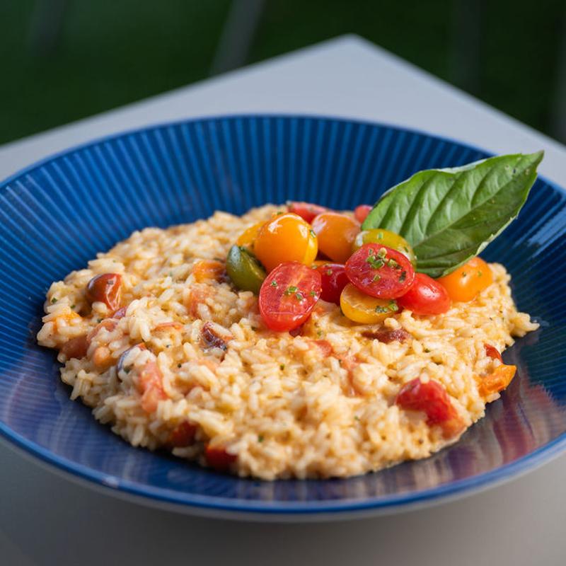 Heirloom Tomato Risotto photo