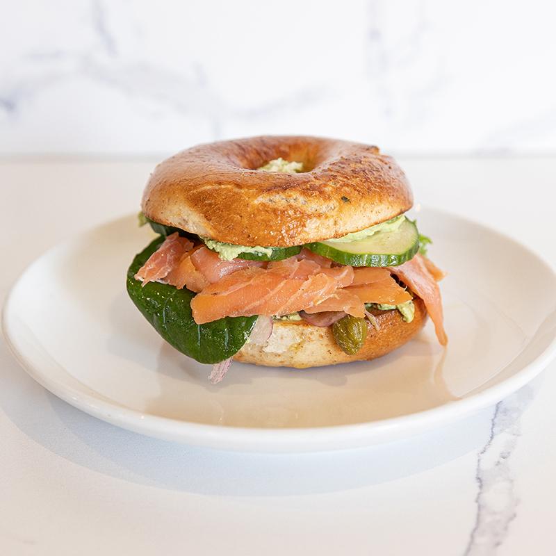 Chimichurri Lox Bagel photo