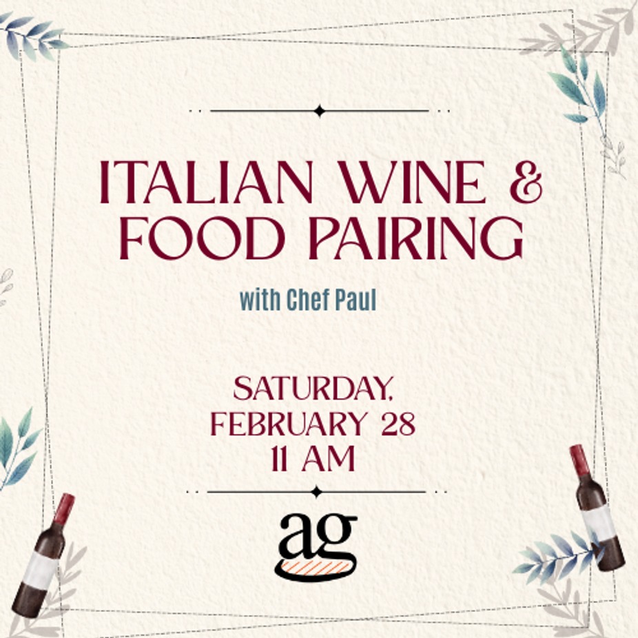 Italian Wine & Food Pairing event photo