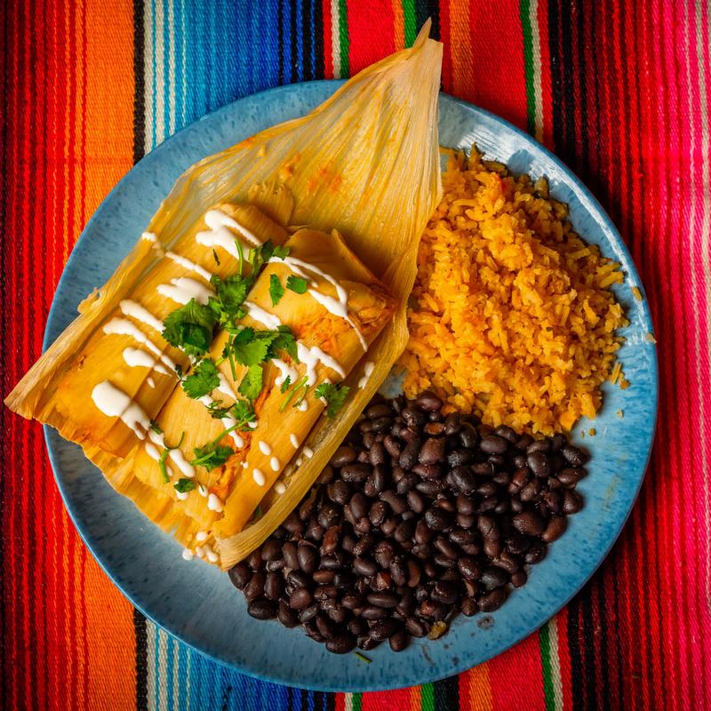 Tamales Platter photo