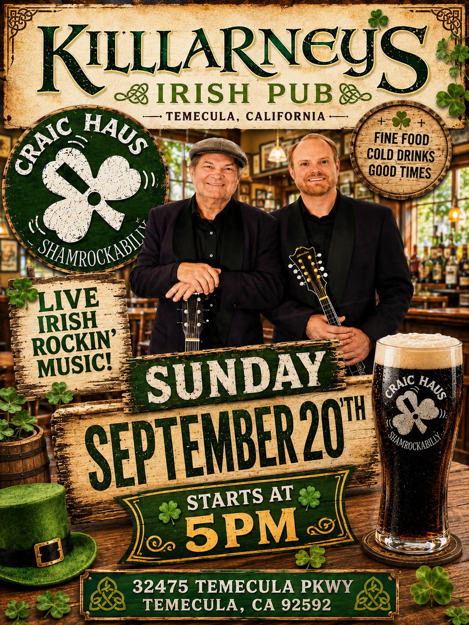 Live Irish Musi event photo