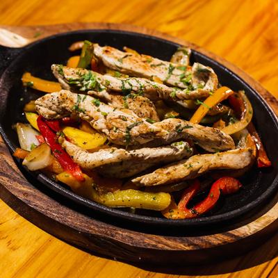 Chicken Fajitas.
