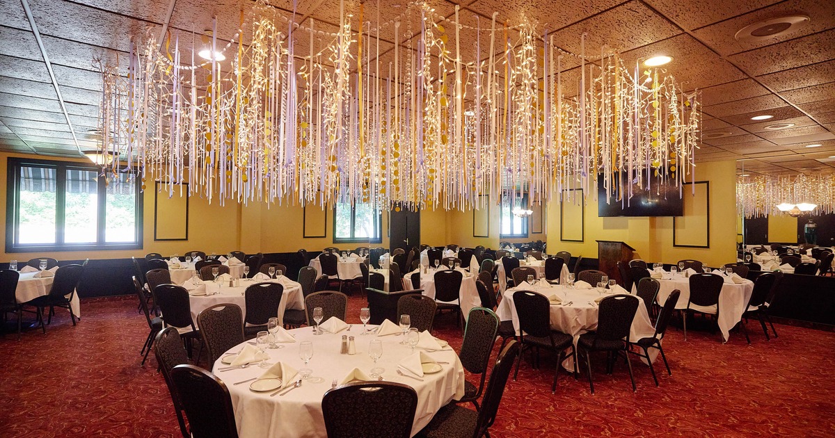 Our Large Banquet Room Seats up to 110