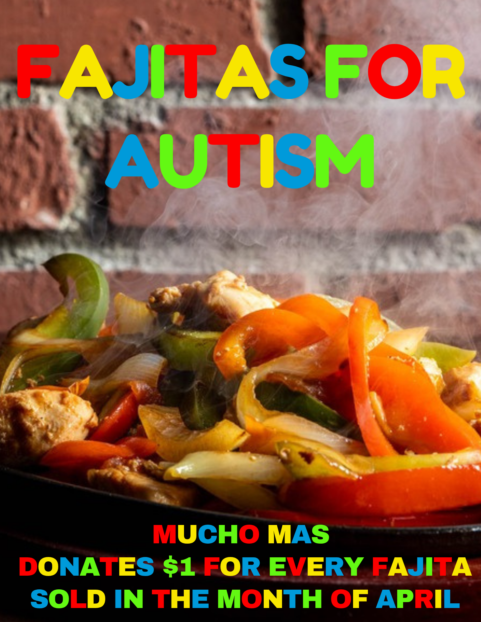 Fajitas for Autism Fundraiser