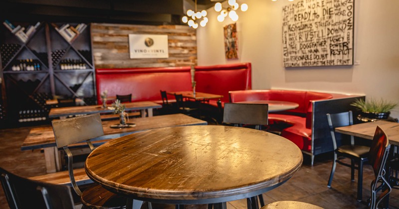 Interior, seating area