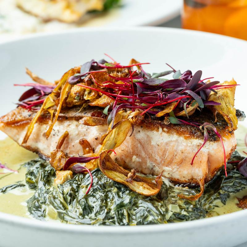 Blackened Crispy Skin Salmon photo