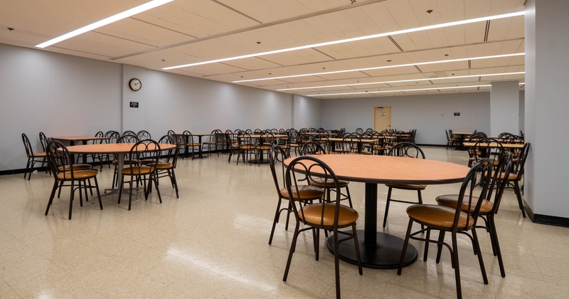 Interior, dining area