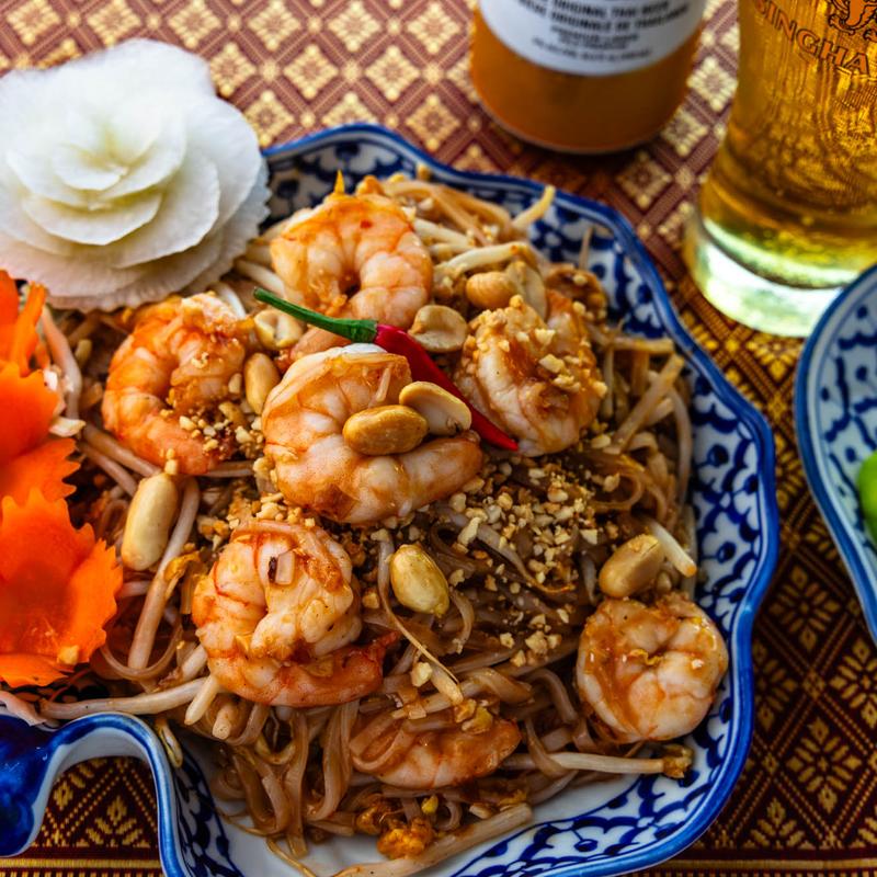 menu item 6 of 24, K. Pad Thai