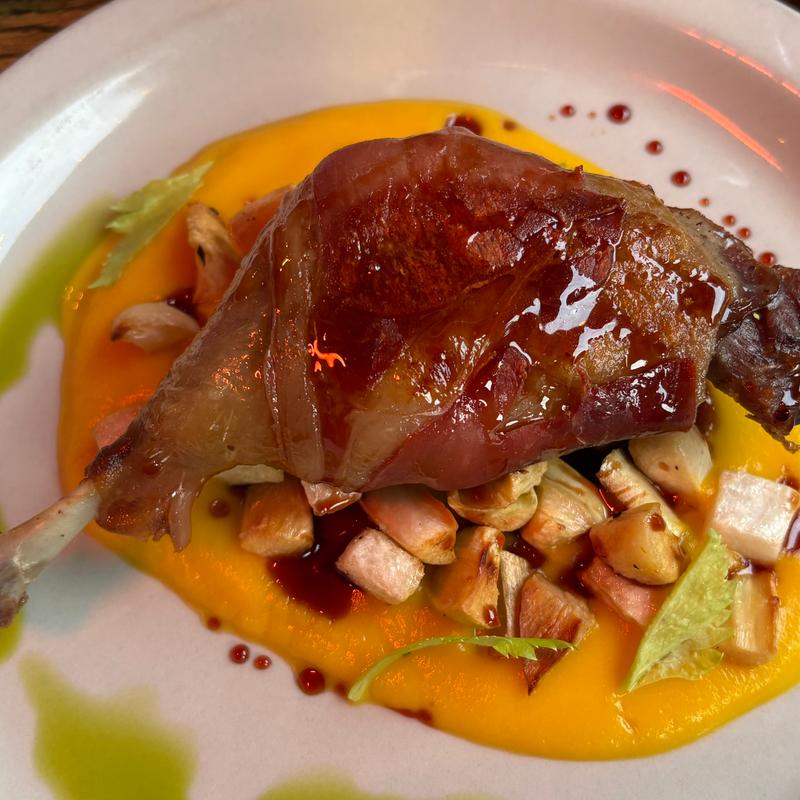 Prosciutto-Wrapped Duck Confit photo