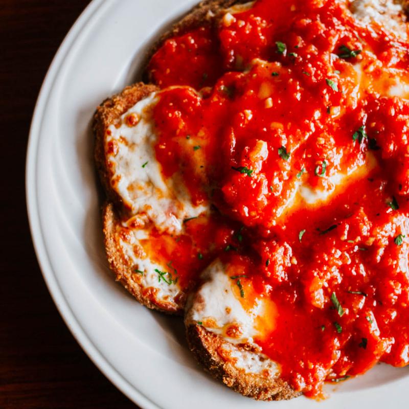 Eggplant Parmigiana photo