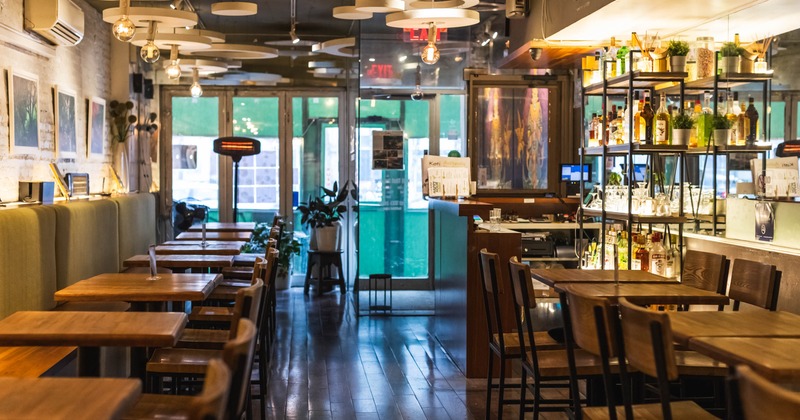 Interior, seating area