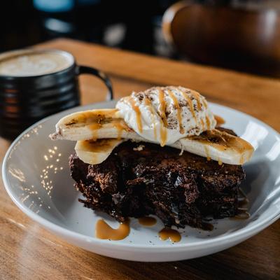 Banoffee Baked French Toast.