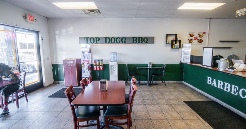Interior dining area