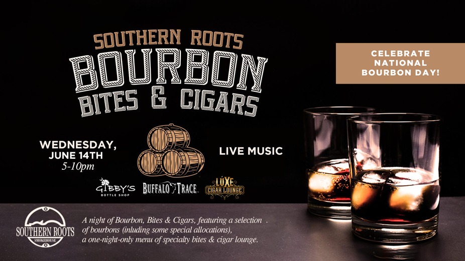 Bourbon, Bites & Cigars on National Bourbon Day! event photo