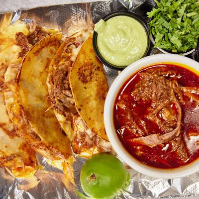 Quesadilla, served.