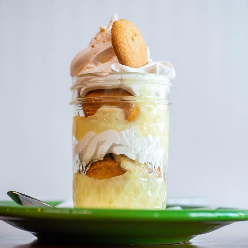 Banana Pudding in a Jar photo