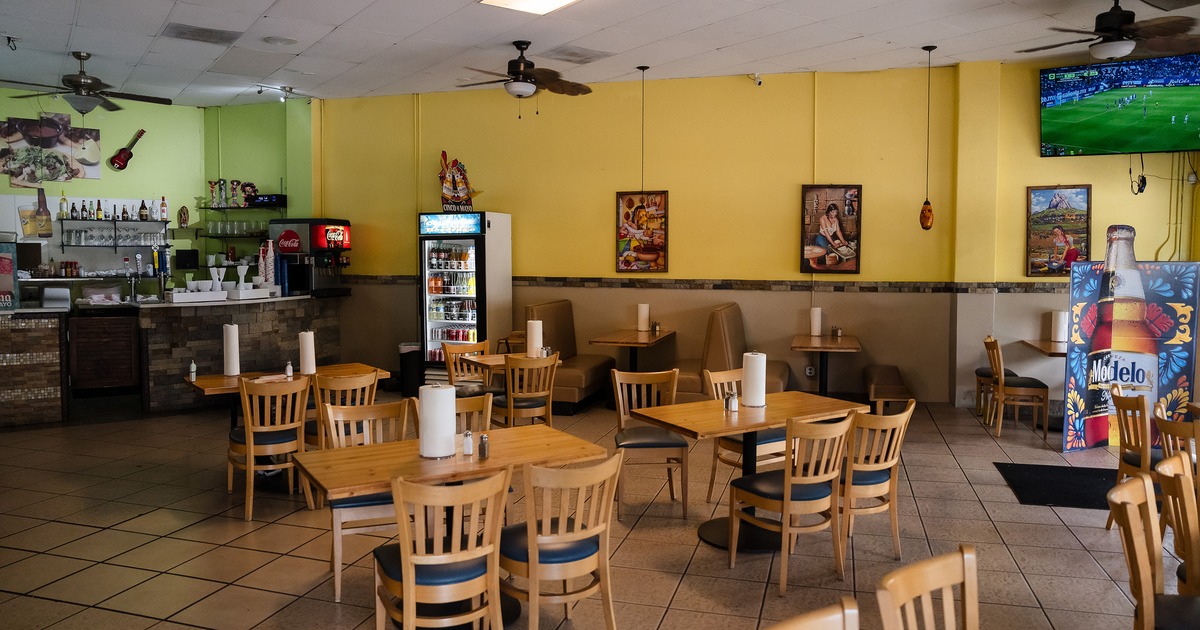 Cozy interior dining area and order counter