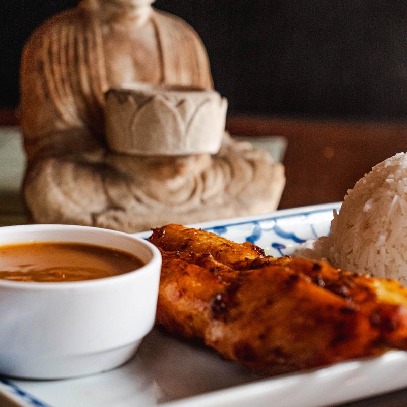 Chicken Satay (4) (GF) photo