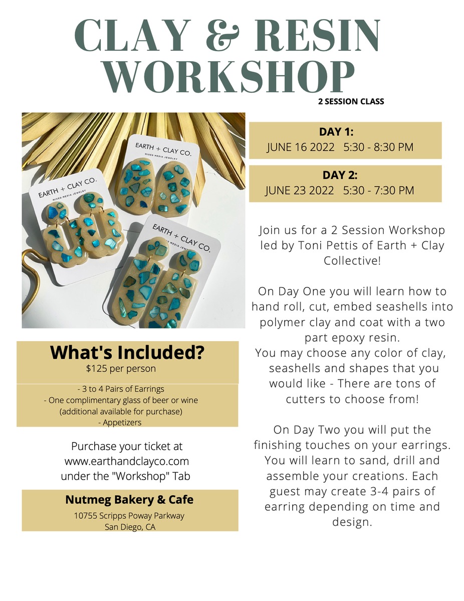 Clay & Resin Workshop event photo