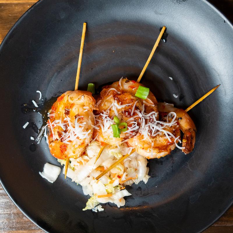 Thai Coconut Shrimp Skewers photo
