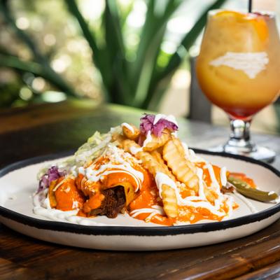 Birriachilada, cocktail.