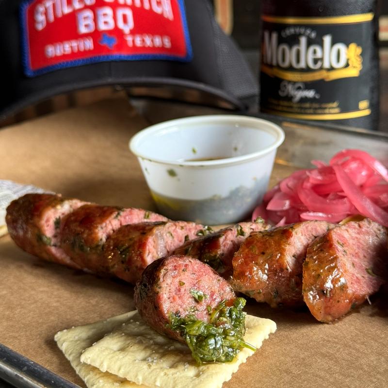 Sausage of The Month: DECEMBER - BEEF CHIMICHURRI SAUSAGE photo