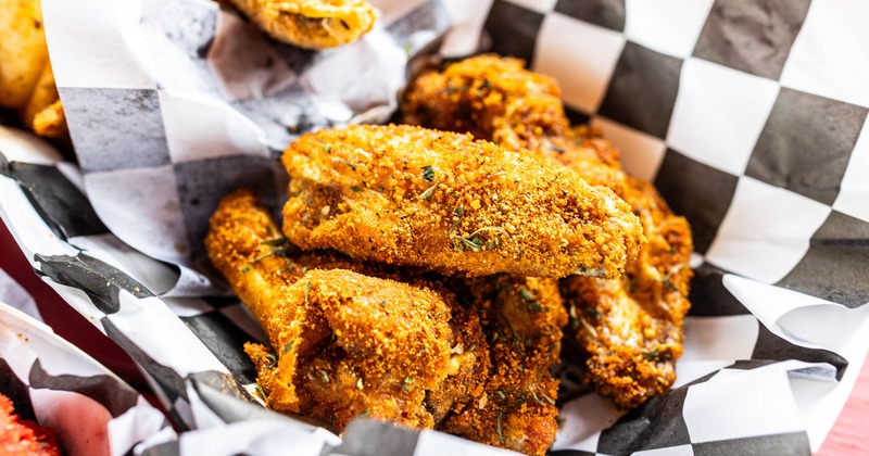 Cajun chicken wings