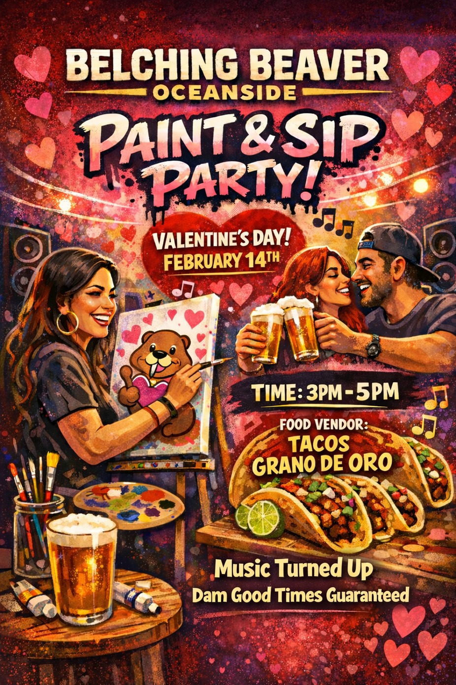 Paint & Sip Party! event photo