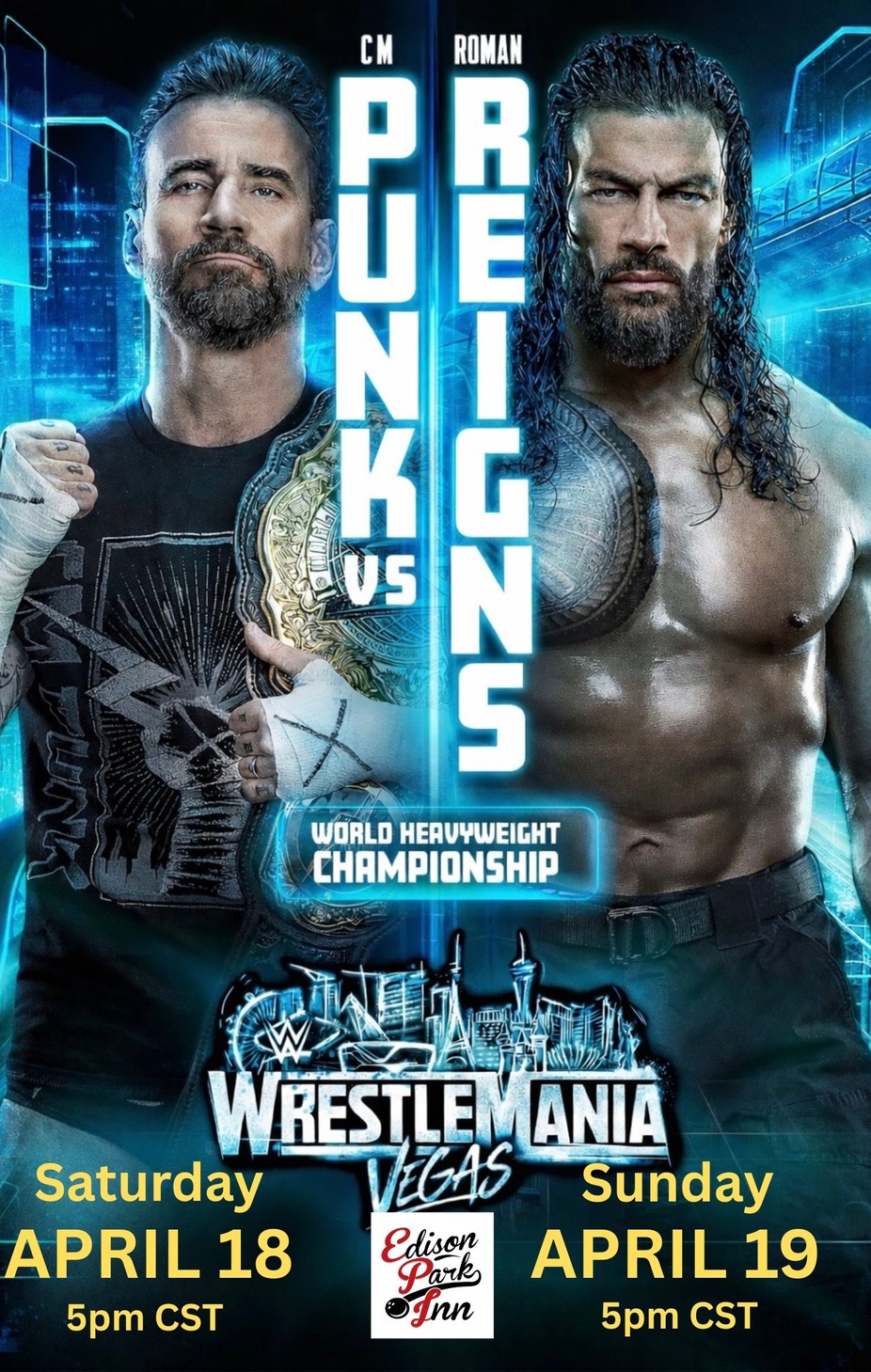 Wrestlemania event photo