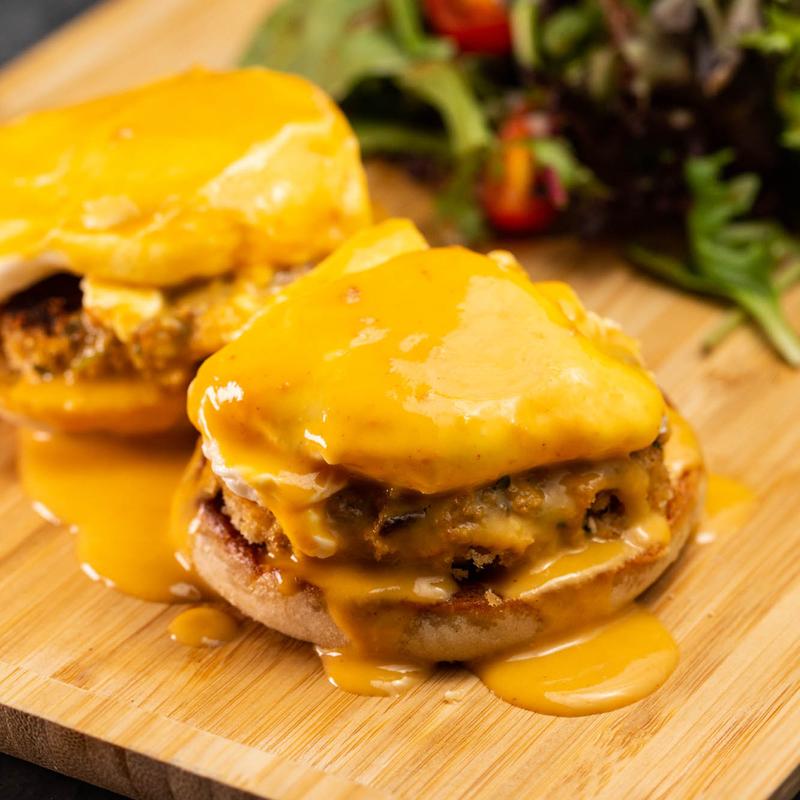 Crab Cake Benedict photo