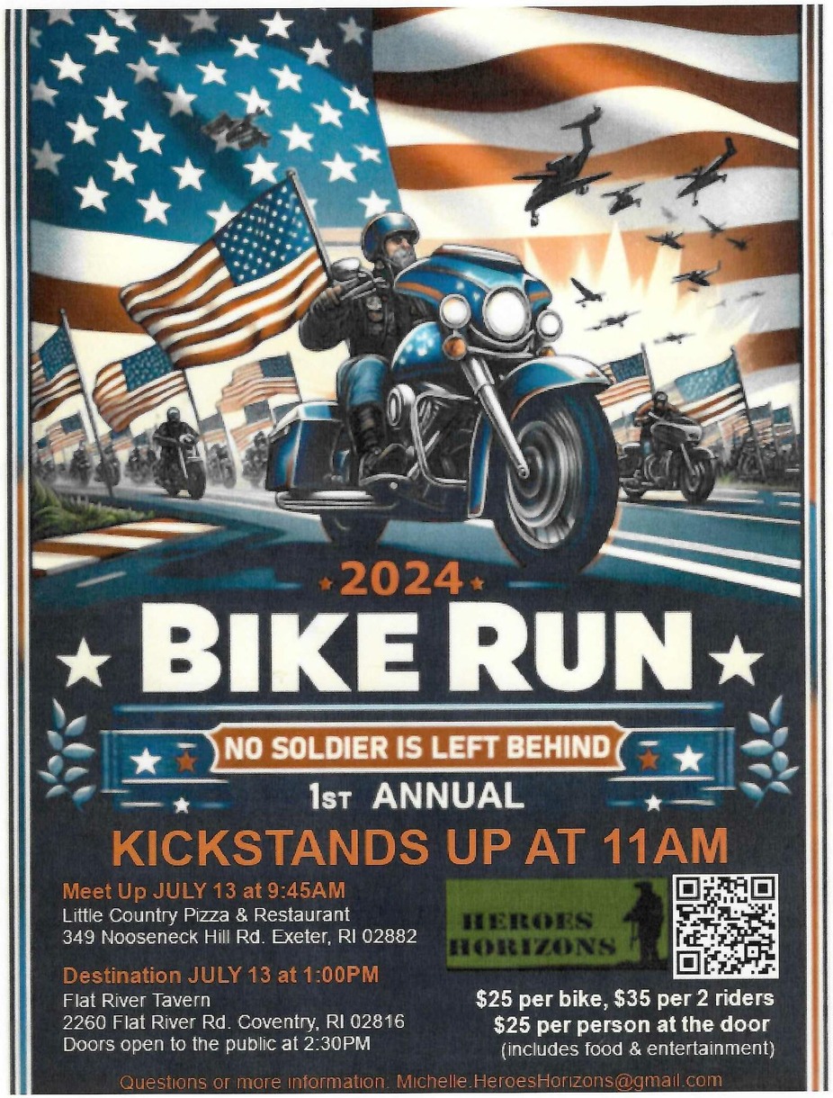 2024 No Soldier Left Behind 1st Annual Bike Run event photo