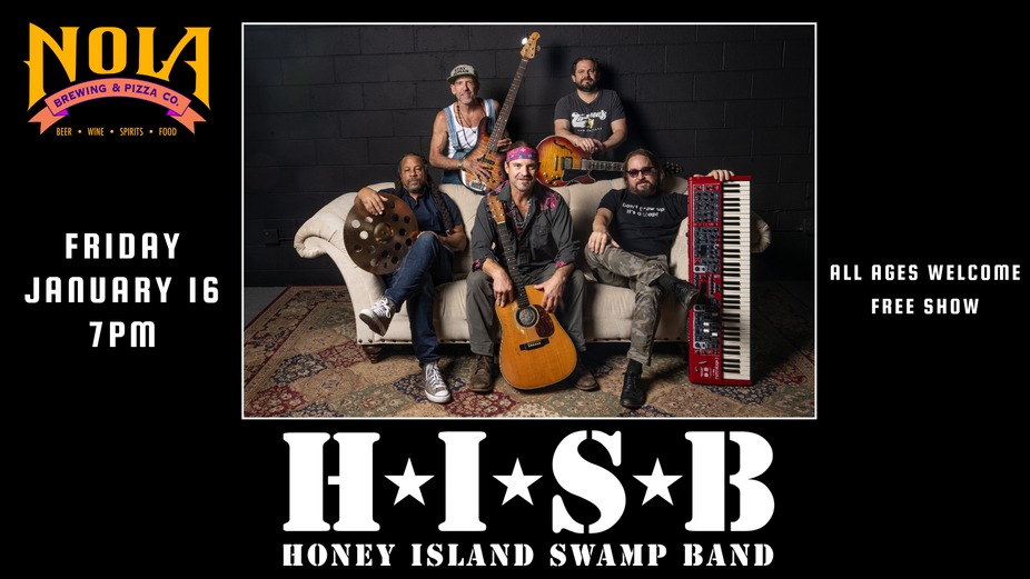 FREE LIVE MUSIC:  Honey Island Swamp Band event photo