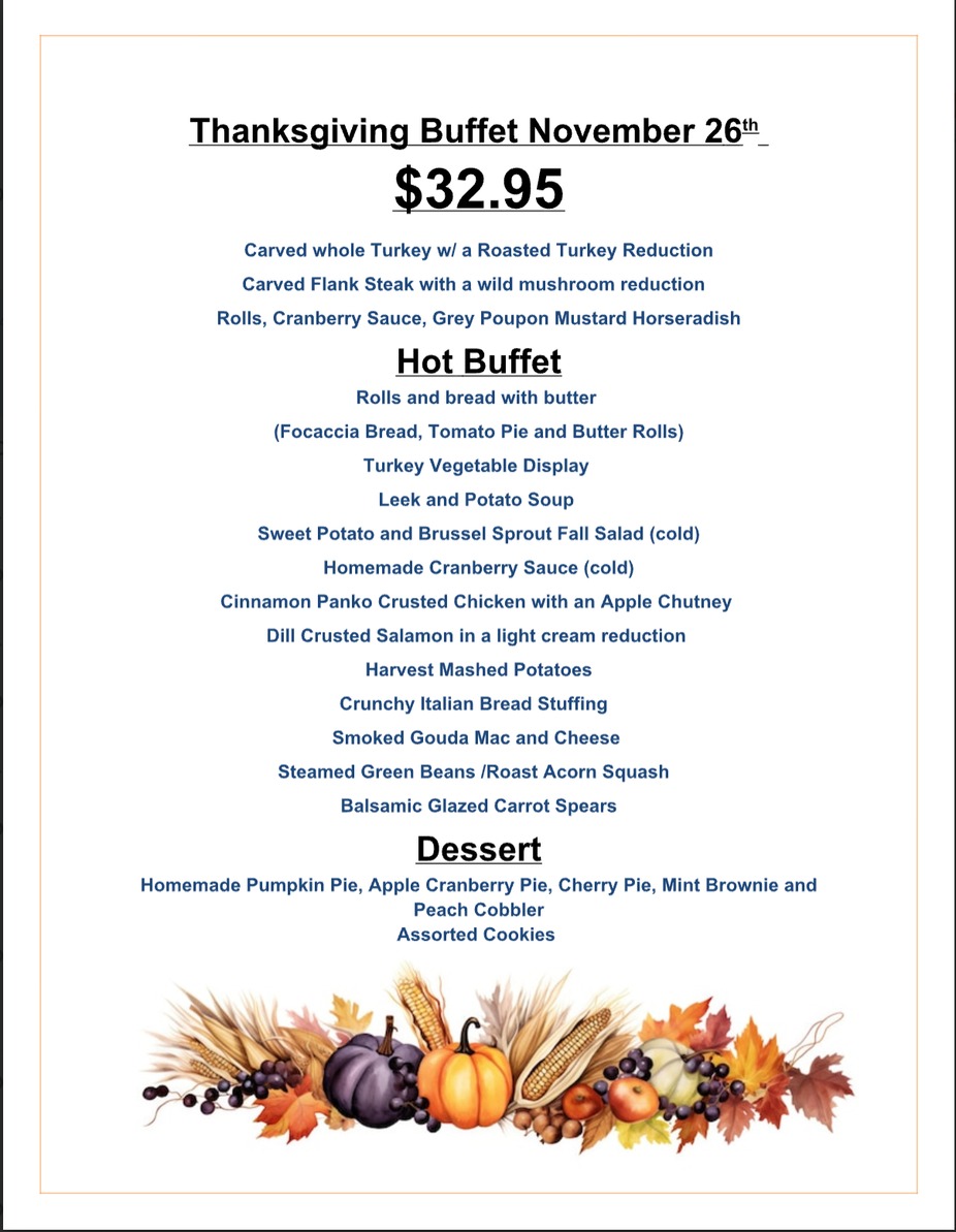 Thanksgiving Day Buffet event photo