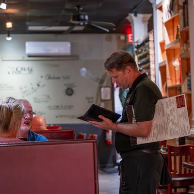 Ronnie in action. Ronnie has been with us since day one. 17  years!.