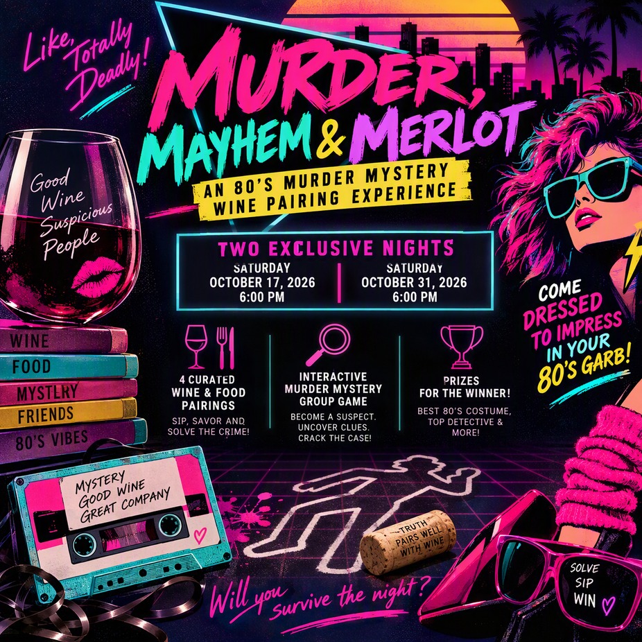 Murder Mayhem & Merlot event photo